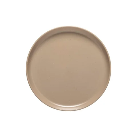 Assiette Pacifica marron 10,5''
