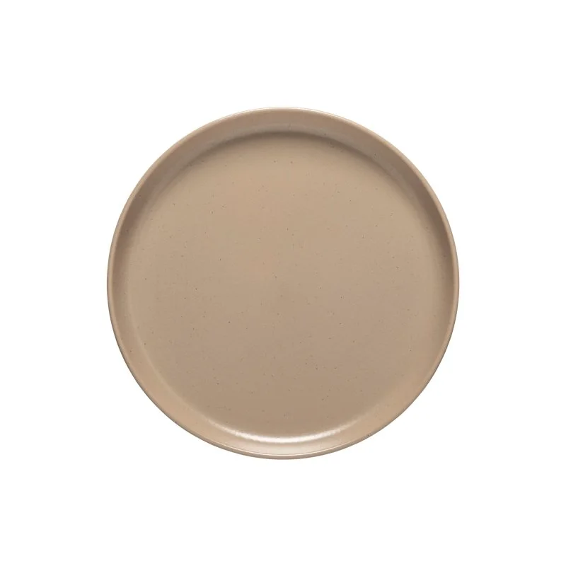 Assiette Pacifica marron 10,5''