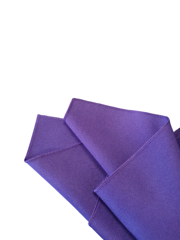 Serviette de table mauve