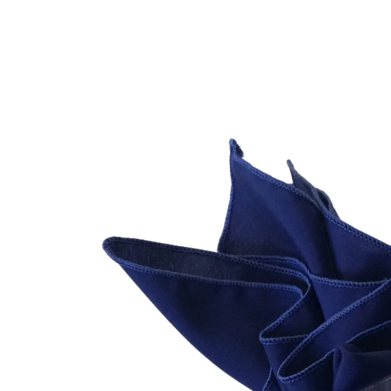Dark royal blue napkin