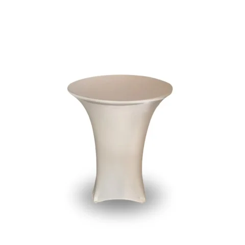 Nappe en spandex ivoire