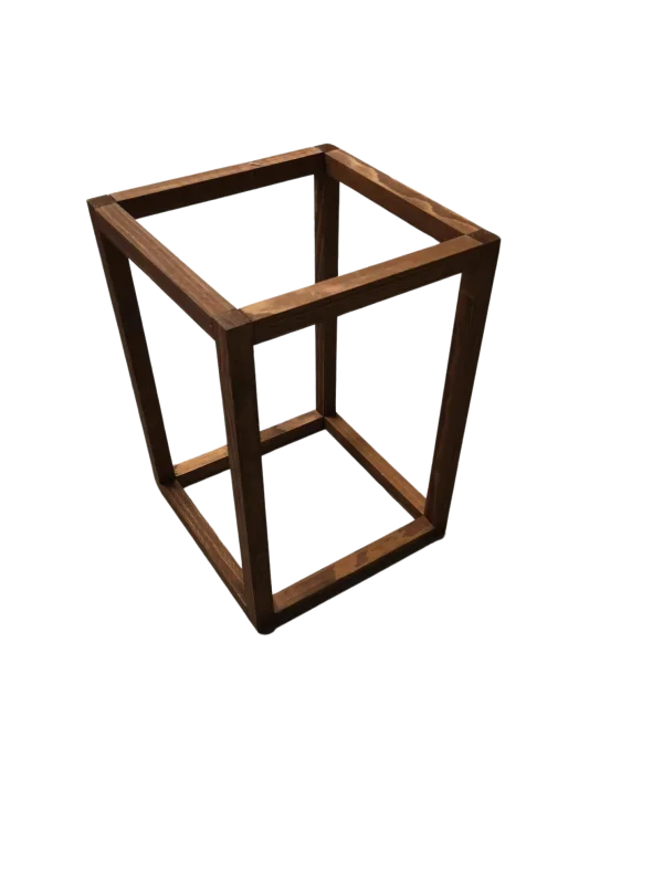 Centre de table en bois rectangulaire (9''x12'')