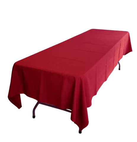 Nappe 60x120 rouge cerise