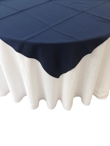 Nappe 54x54 bleu marin pâle