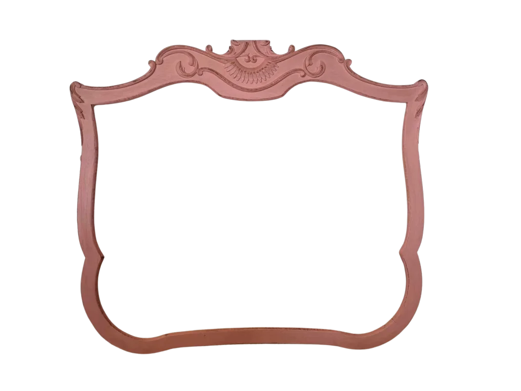 Cadre vieux rose rustique