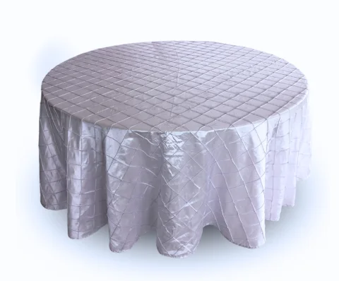 Nappe 114'' ronde pintuck lilas