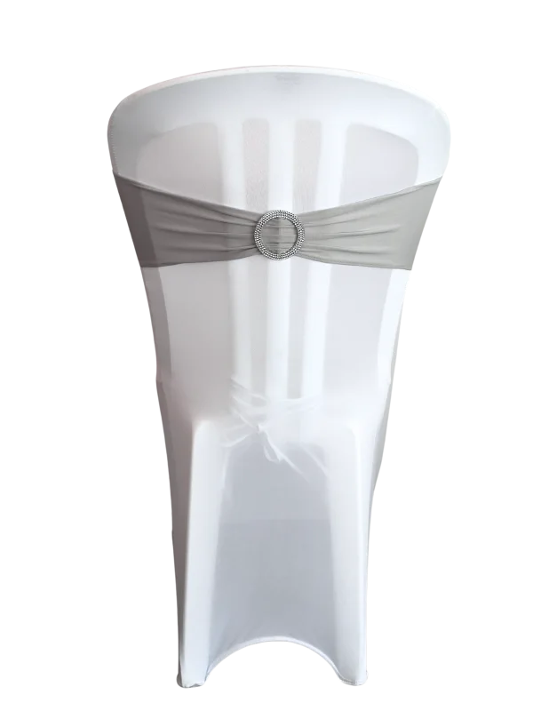 Bandeau gris avec bijou