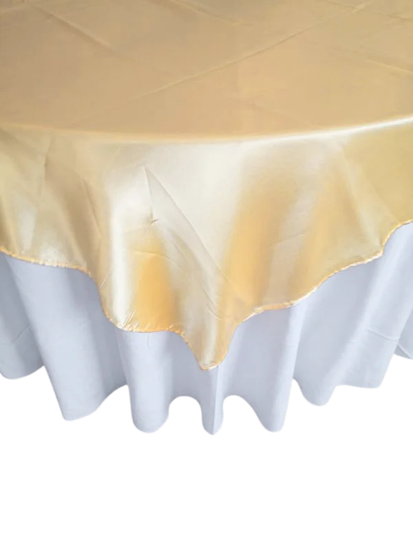 Sur-nappe 72x72 satin mangue