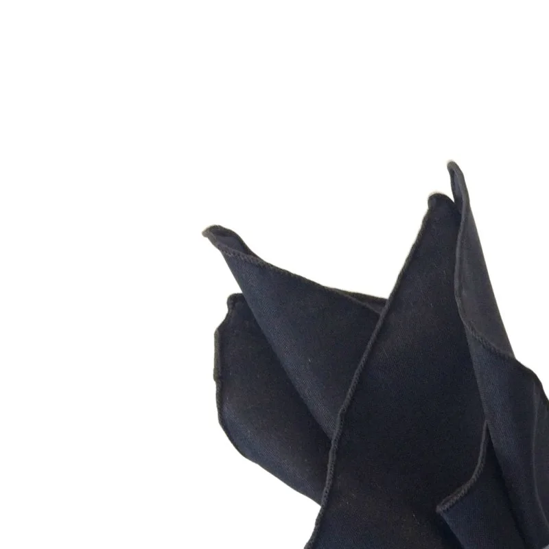 Serviette de table noire
