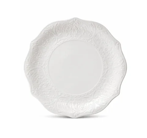 Assiette antique blanche 10''