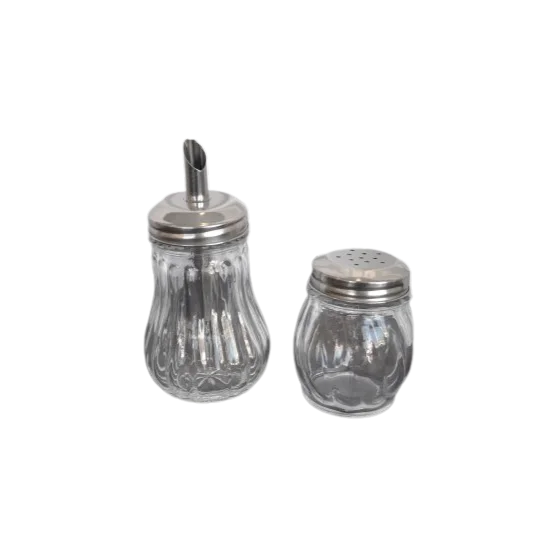Crémier et/ou sucrier en verre
