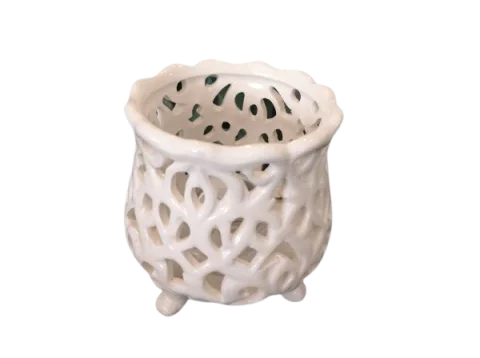 Votive vintage ivoire