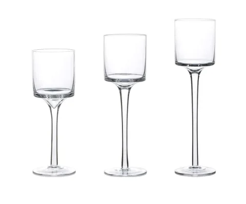 Trio de vase monet sur pied