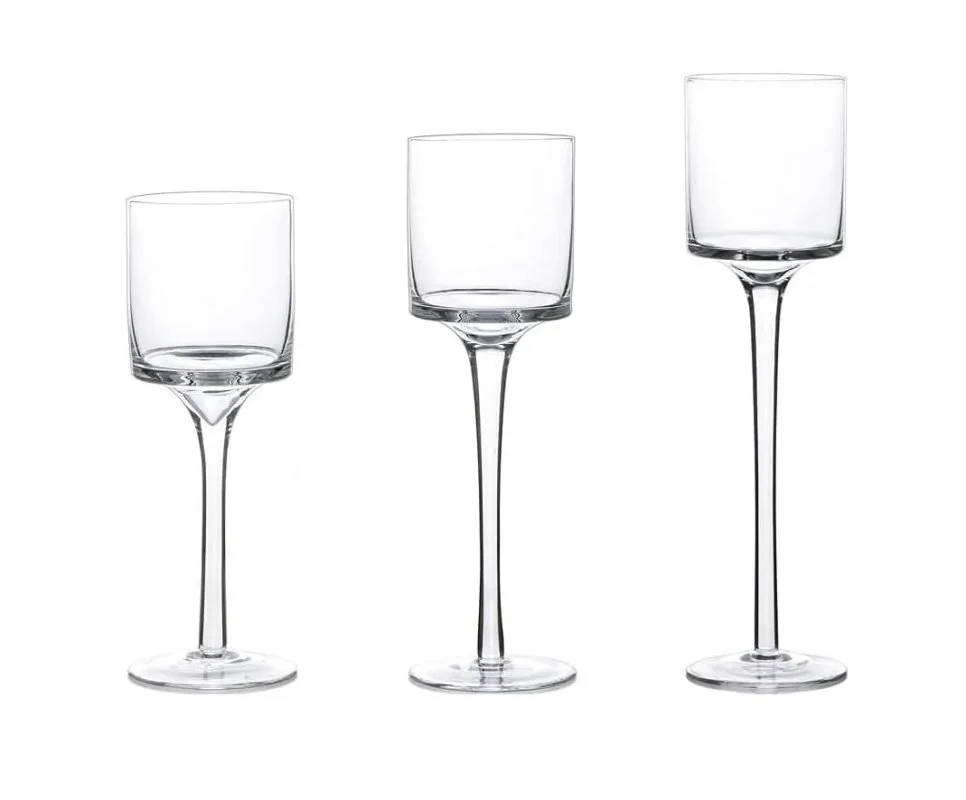 Trio de vase monet sur pied