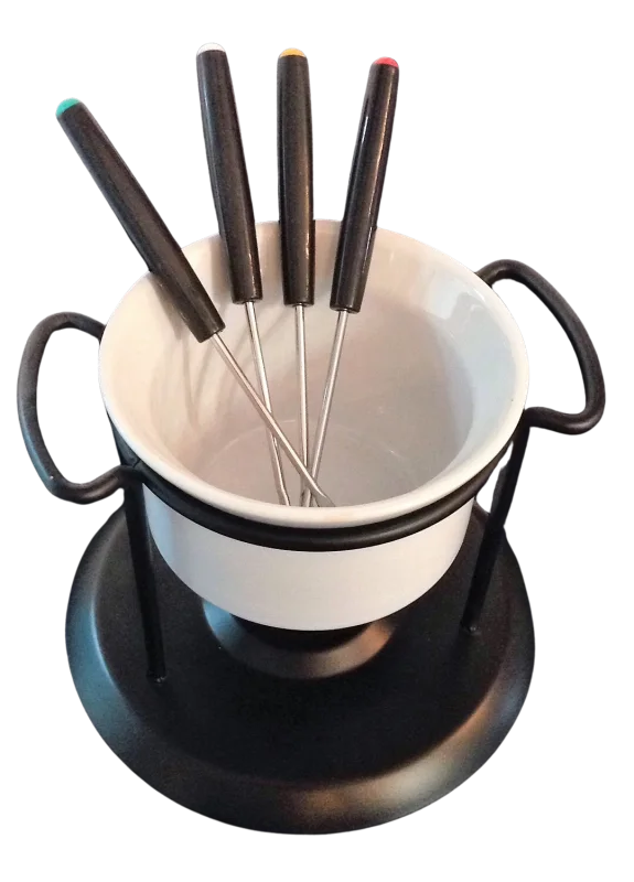 Chocolate fondue pot