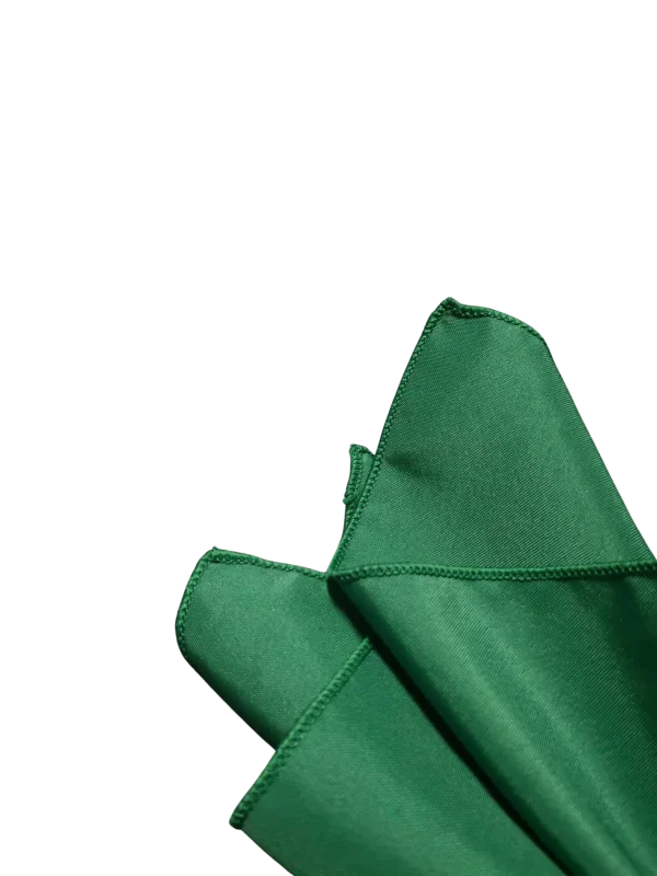 Serviette de table verte