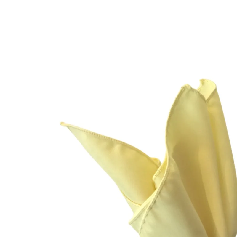 Serviette de table jaune vert