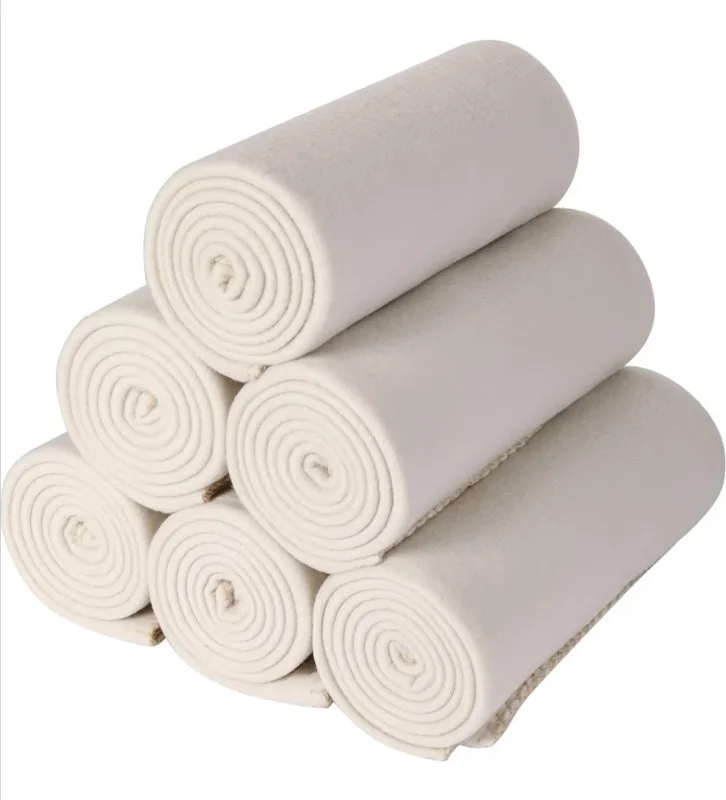 Thin soft ivory 50" x 60" blanket